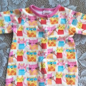 Kitty Cats Onesie - Zutano